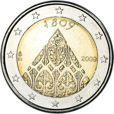 Finland, 2 Euro, Autonomy, 2009, Vantaa, MS(63), Bi-Metallic, KM:149