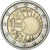 België, 2 Euro, 2013, INSTITUT MÉTÉOROLOGIQUE, ZF, Bi-Metallic