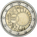 België, 2 Euro, 2013, INSTITUT MÉTÉOROLOGIQUE, ZF, Bi-Metallic