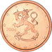 Moneda, Finlandia, 2 Euro Cent, 2004, Vantaa, SC, Cobre chapado en acero, KM:99