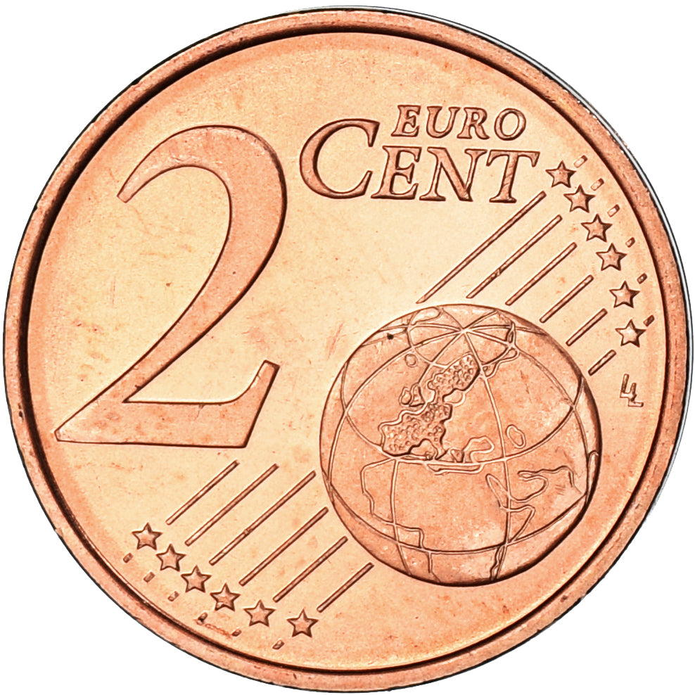 Coin, Finland, 2 Euro Cent, 2004, Vantaa, MS(63), Copper Plated Steel, KM:99