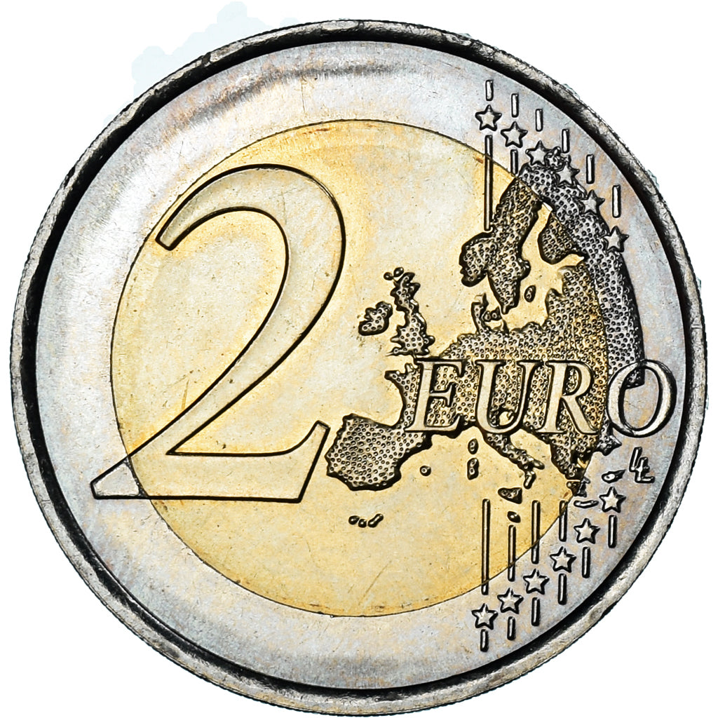France, 2 Euro, Charles De Gaulle, Appel du 18 juin 1940, 2010, Paris, BU