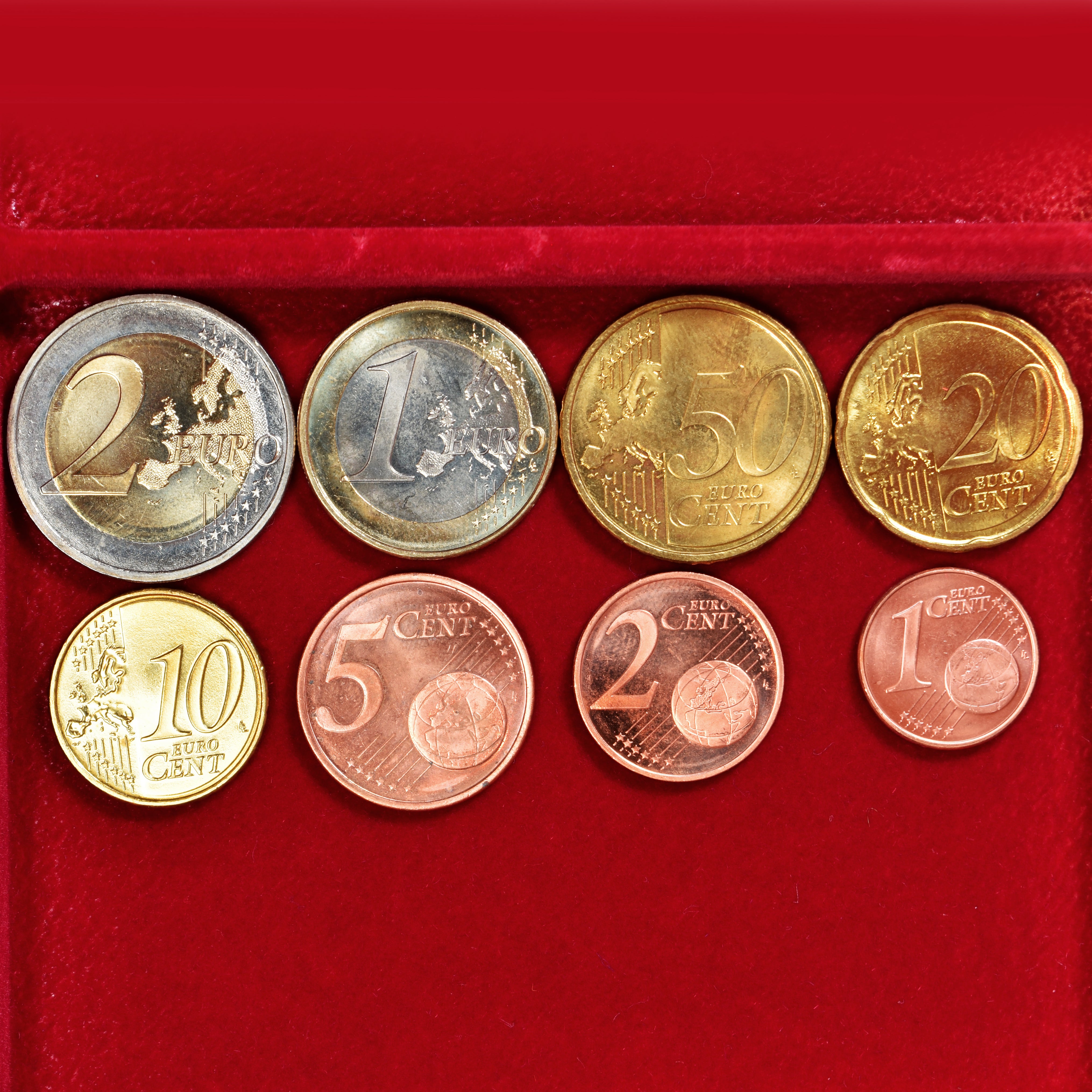 Finland, Euro-Set, 2007, Série de 8 pièces Euro., MS(63)