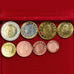Belgium, Euro-Set, 2005, Série de 8 pièces Euro., MS(63)