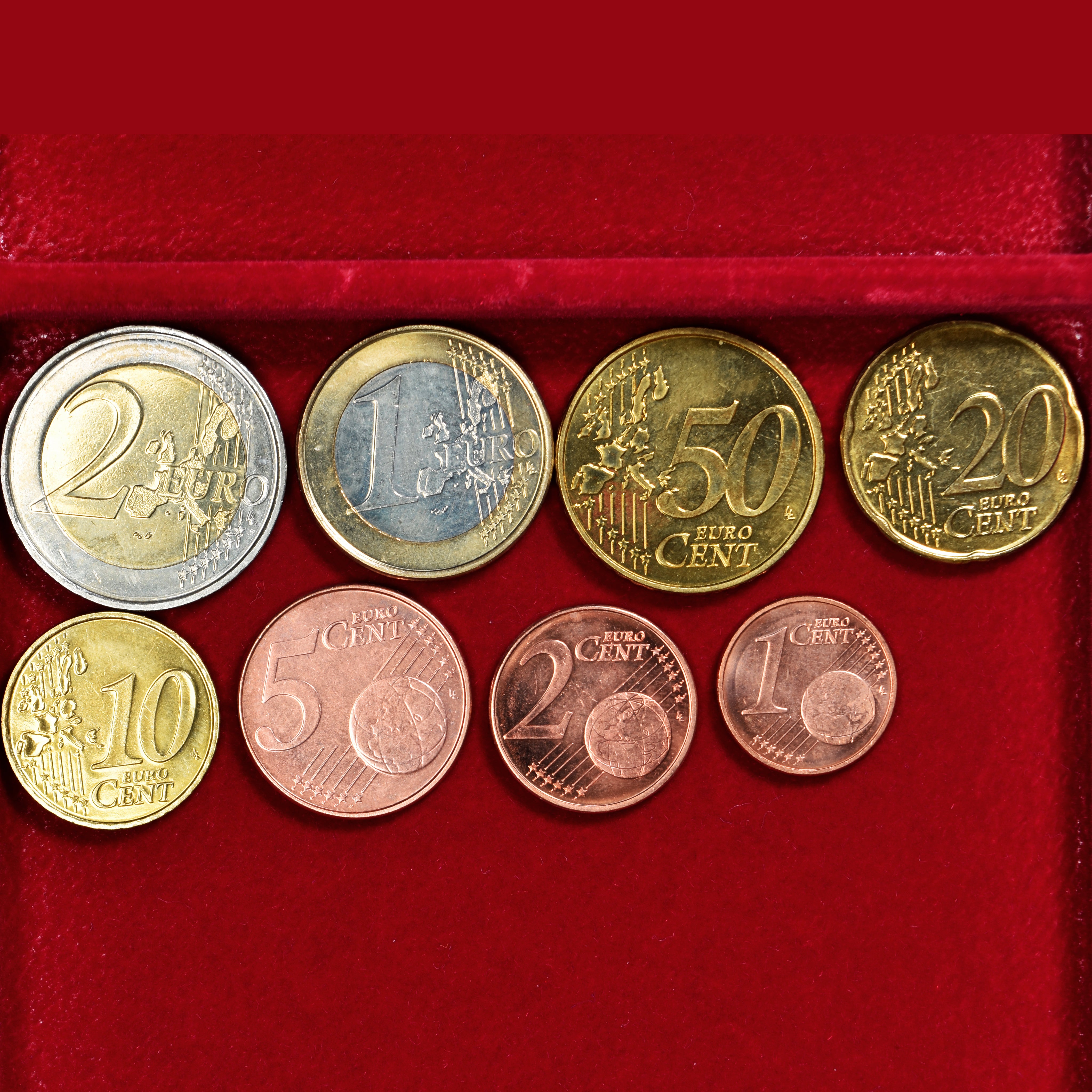 Belgium, Euro-Set, 2005, Série de 8 pièces Euro., MS(63)