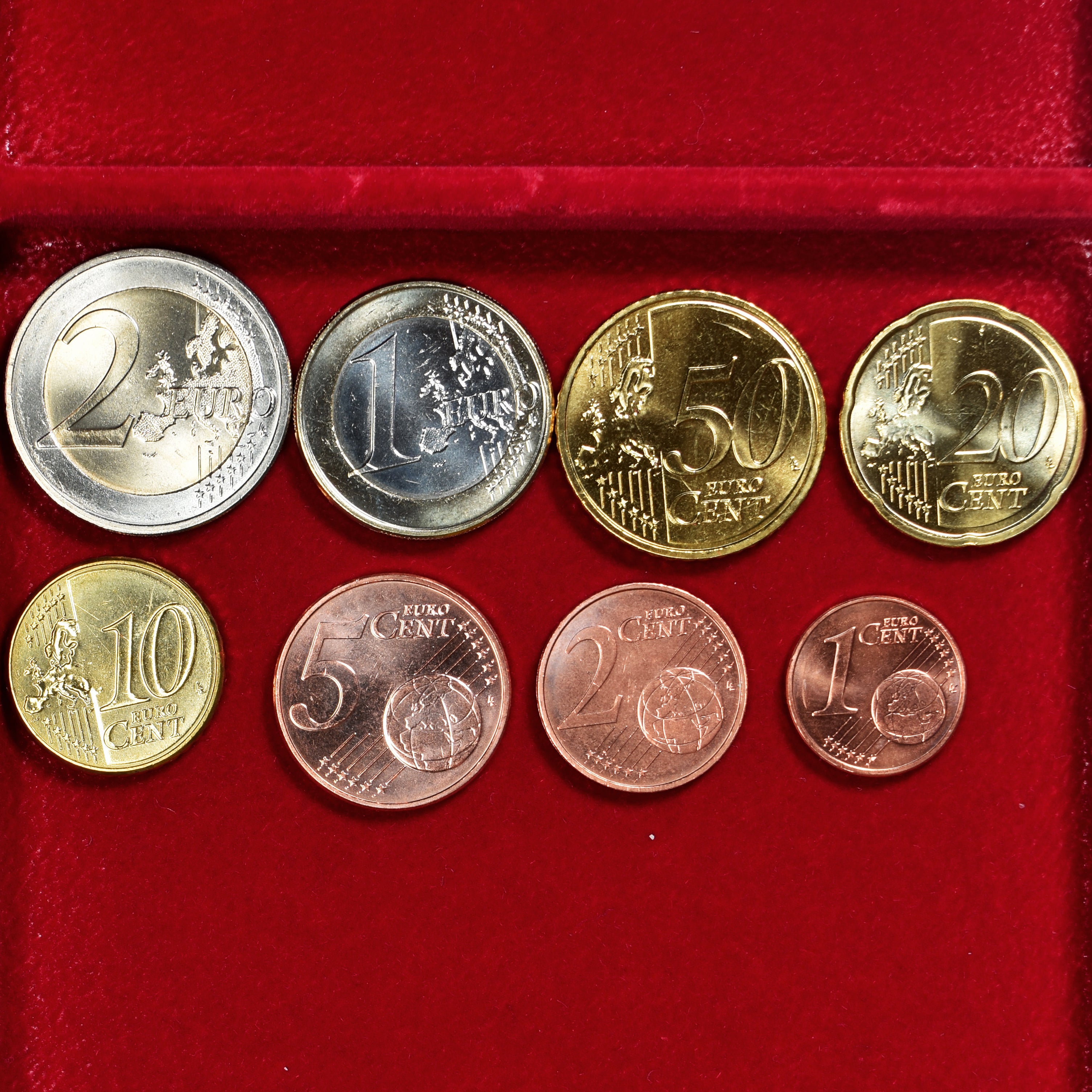 Luxemburgo, Euro-Set, 2012, Série de 8 pièces Euro., SC, Sin información