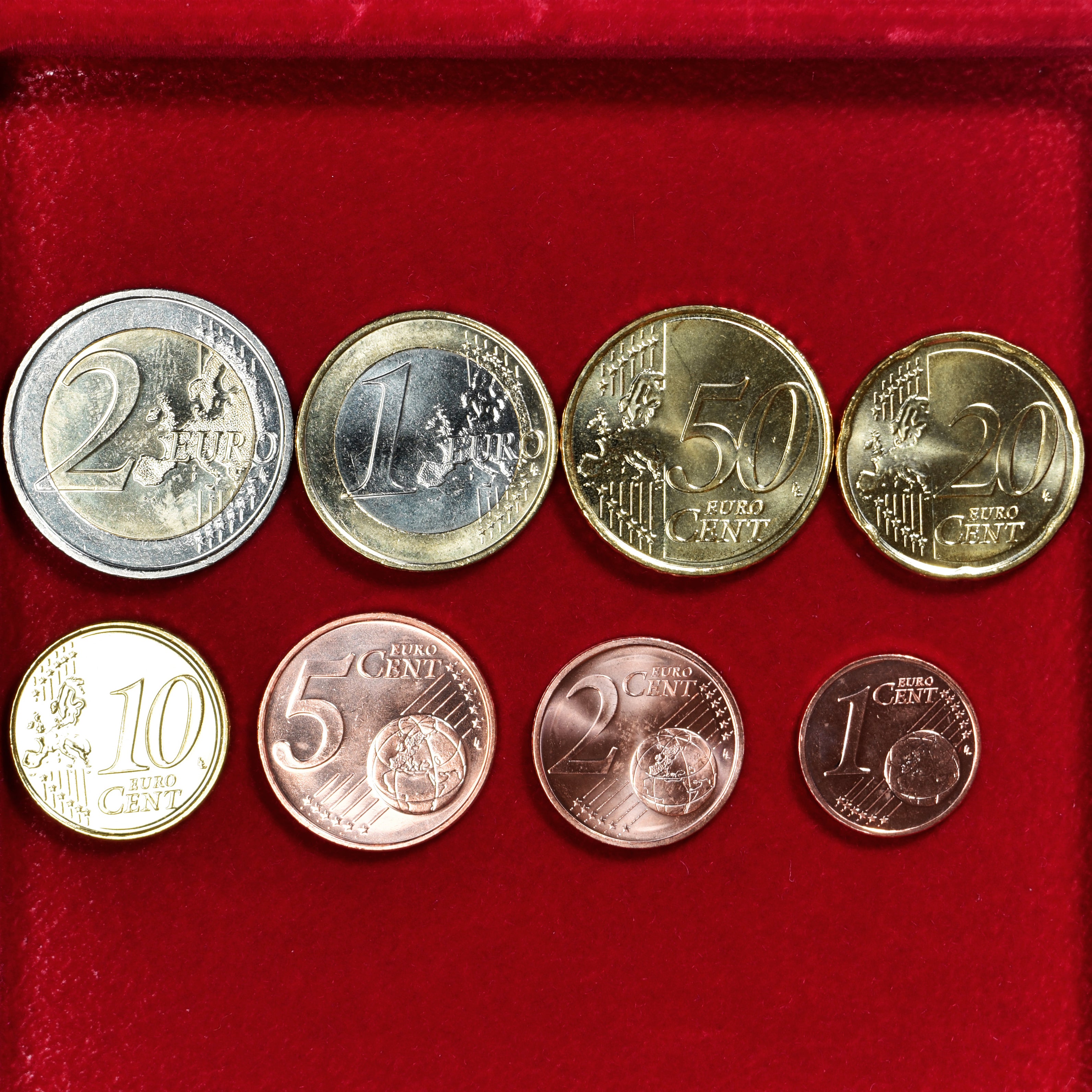 République d'Irlande, Euro-Set, 2016, Série de 8 pièces Euro., SPL