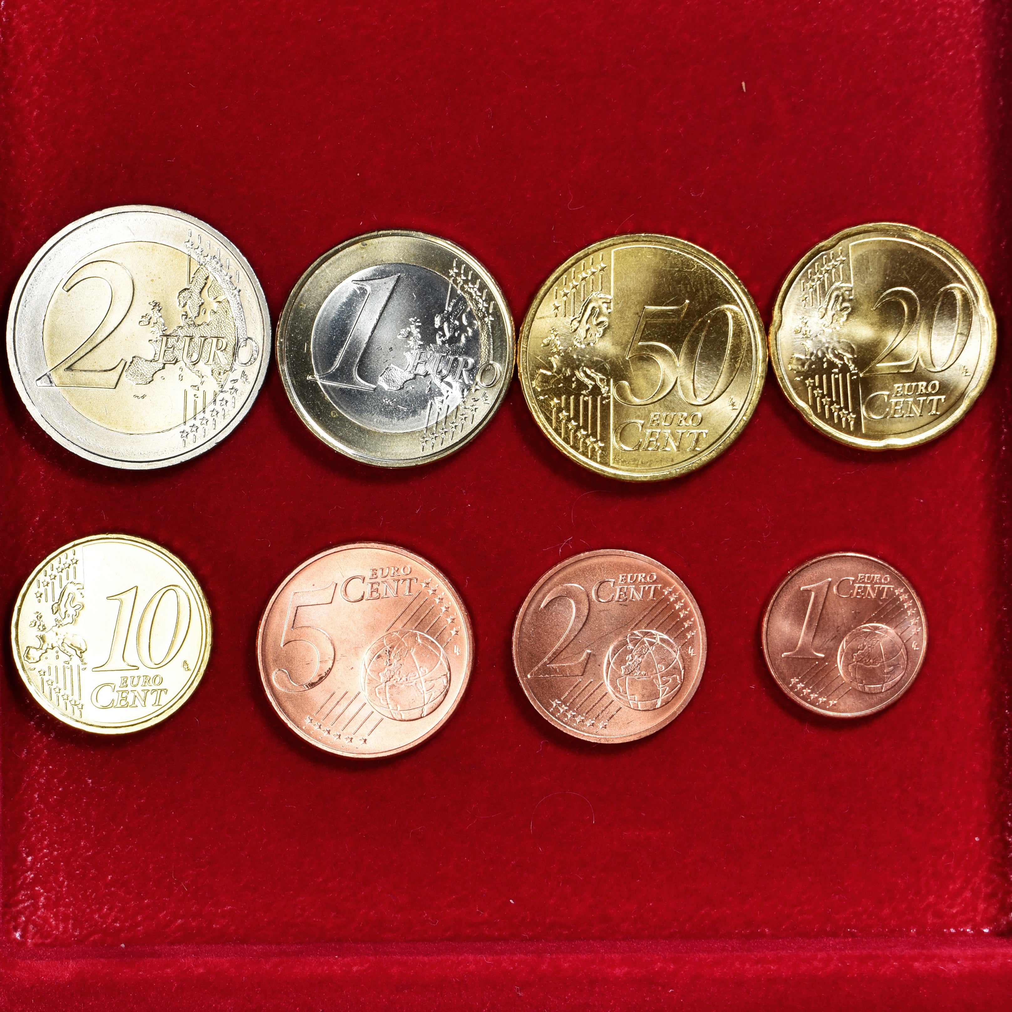 Austria, Euro-Set, 2011, Set 8 monnaies Euro, MS(63)