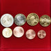 Austria, Euro-Set, 2018, Set 8 monnaies Euro, MS(63)