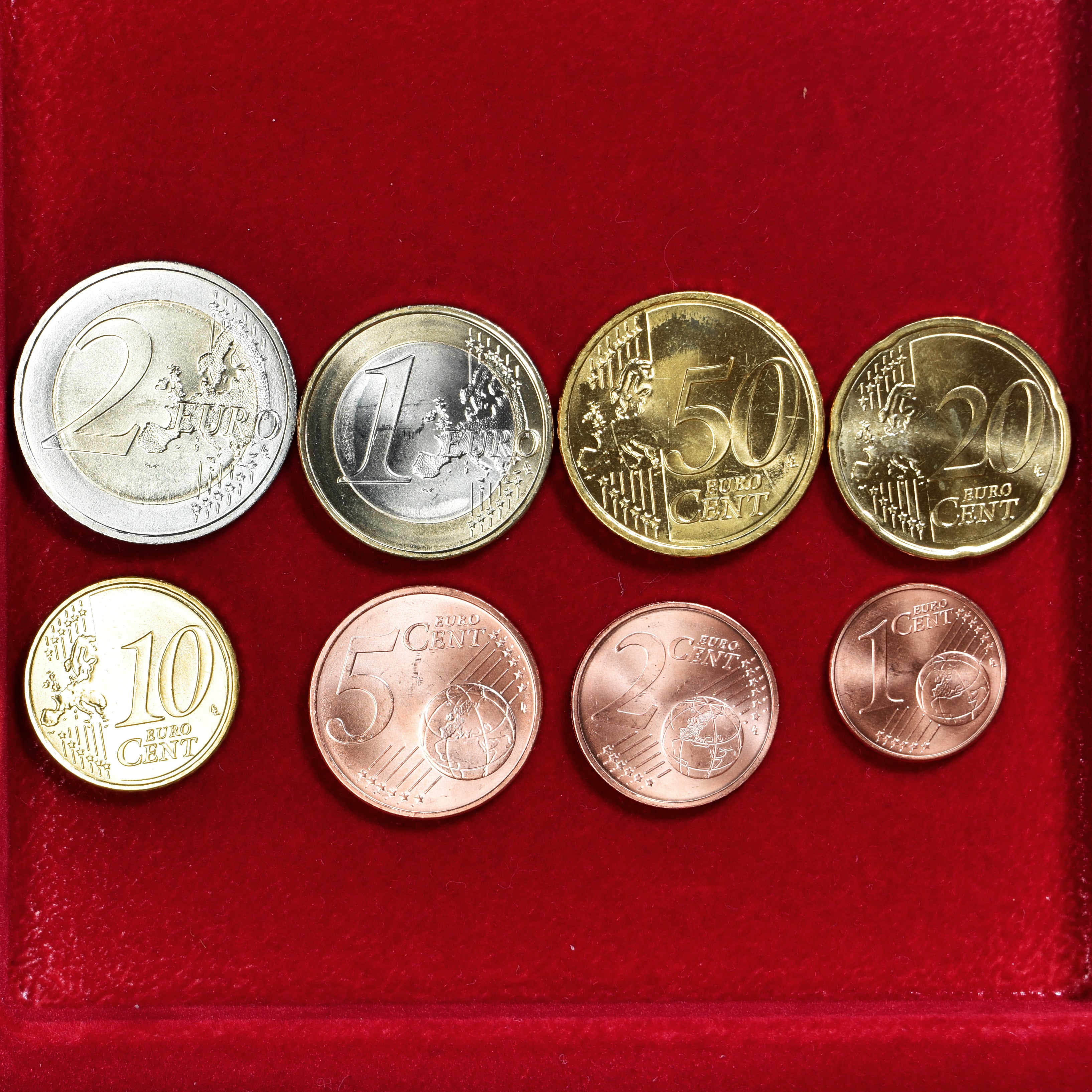 Austria, Euro-Set, 2018, Set 8 monnaies Euro, MS(63)