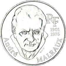 Coin, France, 100 Francs, 1997, ANDRÉ MALRAUX, EF(40-45), Silver, Gadoury:954