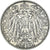 Monnaie, Empire allemand, Wilhelm II, 25 Pfennig, 1910, Berlin, TTB+, Nickel