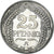 Monnaie, Empire allemand, Wilhelm II, 25 Pfennig, 1910, Berlin, TTB+, Nickel