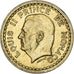 Monnaie, Monaco, Franc, Undated (1943), Poissy, TTB+, Cupro-Aluminium