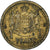 Moneta, Monaco, Franc, Undated (1943), Poissy, VF(20-25), Brązal, Gadoury:MC