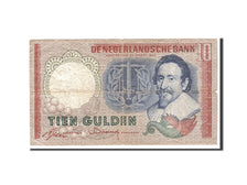 Banknote, Netherlands, 10 Gulden, 1953, 1953-03-23, KM:85, VF(20-25)