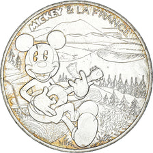 França, 10 Euro, 2018, Mickey en Auvergne-Ode aux Volcans., AU(50-53), Prata