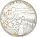 França, 10 Euro, 2018, Mickey en Auvergne-Ode aux Volcans., AU(50-53), Prata
