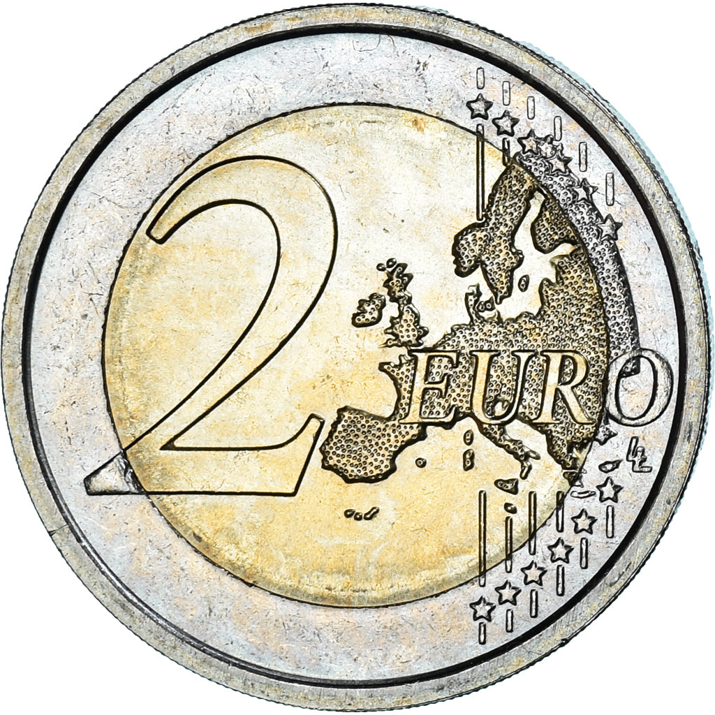 Italien, 2 Euro, 2007, Rome, Traité De Rome., SS, Bi-Metallic, KM:311