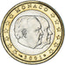 Monaco, Euro, 2001, Paris, MS(63), Bi-Metallic, KM:173