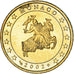 Monaco, 50 Euro Cent, 2002, Paris, MS(63), Brass, KM:172