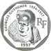 Moneda, Francia, 100 Francs, 1997, Monnaie de Paris, Guynemer.BE, FDC, Plata
