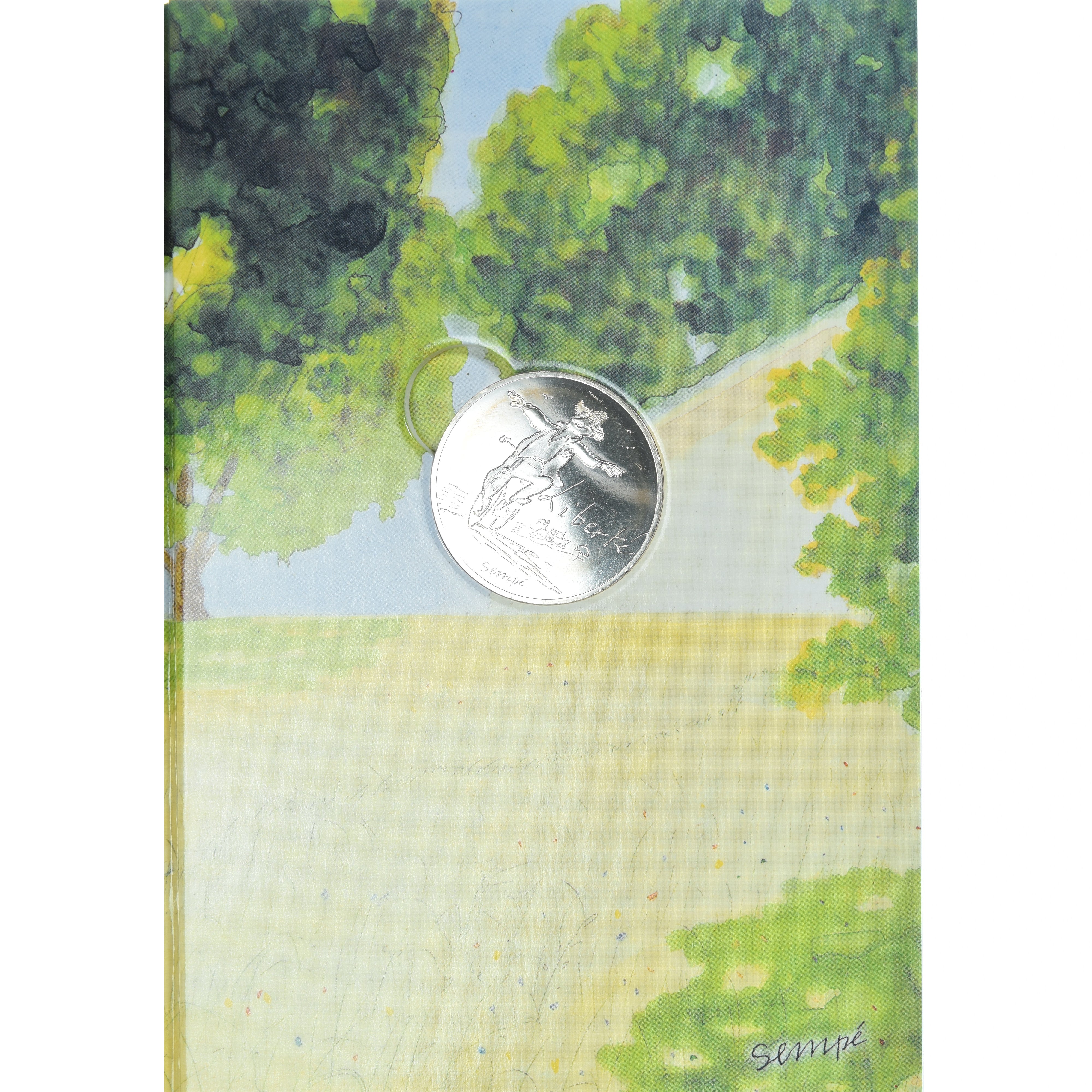 France, 10 Euro, Liberté Eté Sempé, 2014, Paris, LIBERTÉ ETÉ SEMPÉ