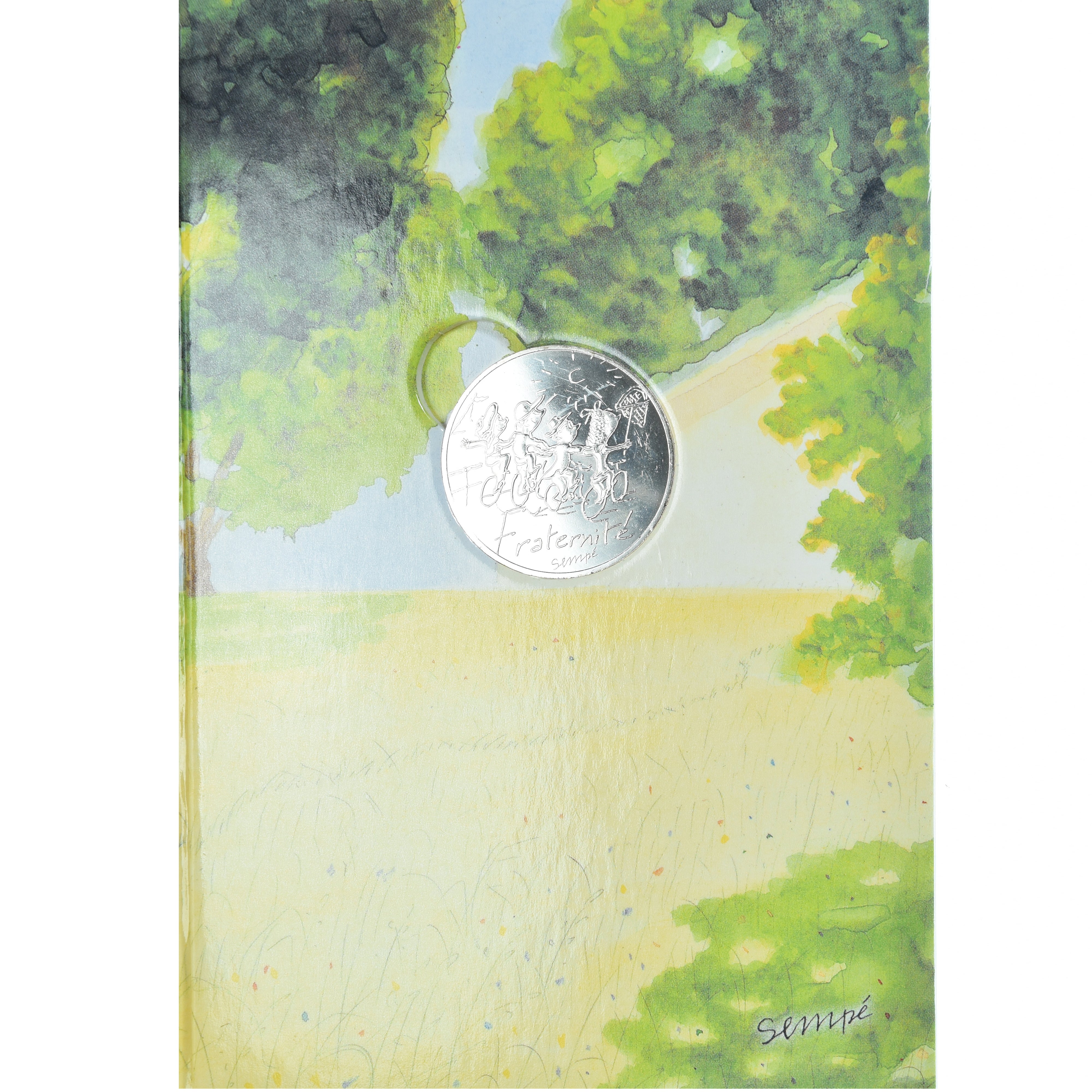 France, 10 Euro, 2014, Monnaie de Paris, Fraternité sempé.été, FDC, Argent