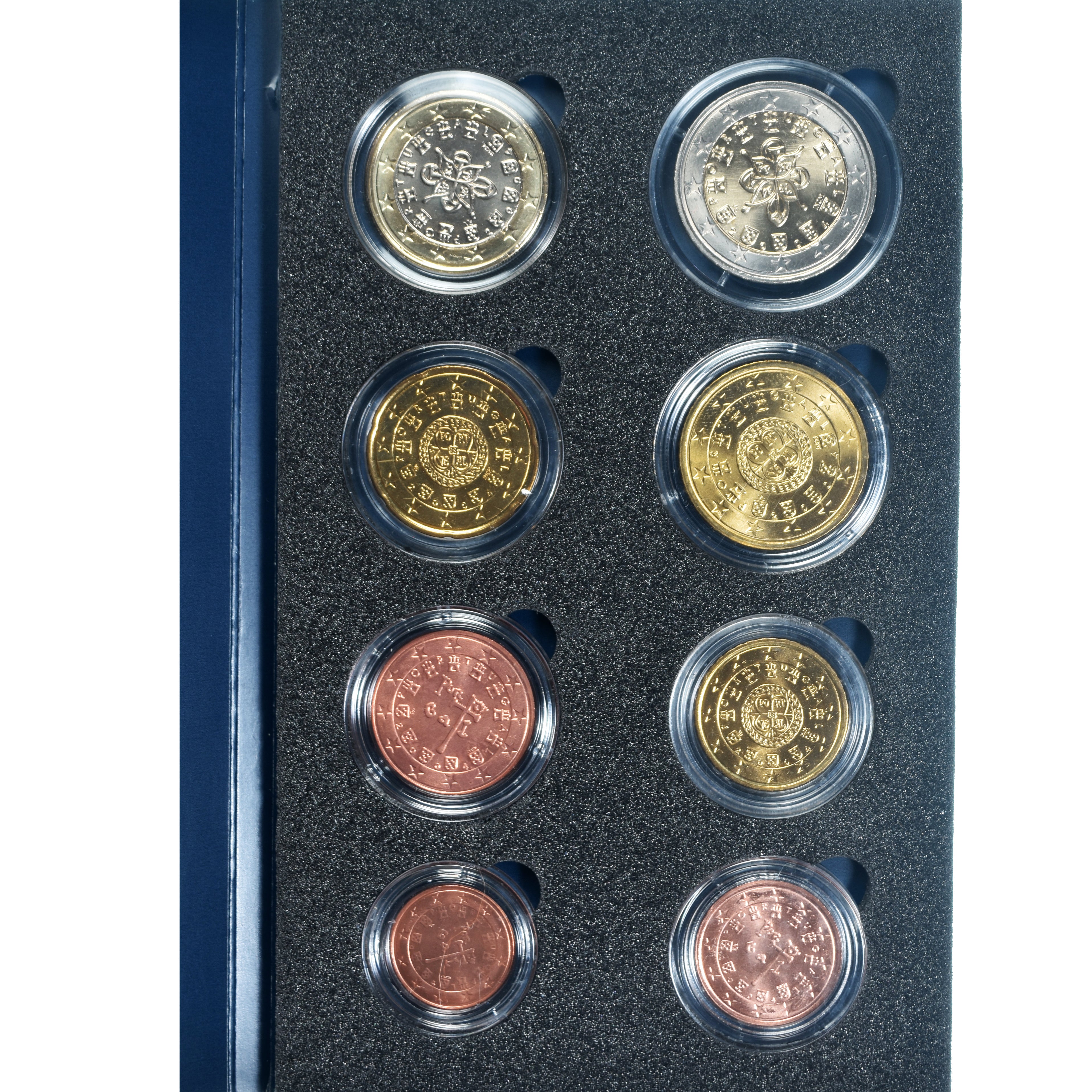 Portugal, Euro-Set, 2004, Set 8 monnaies Euro.FDC, MS(65-70)