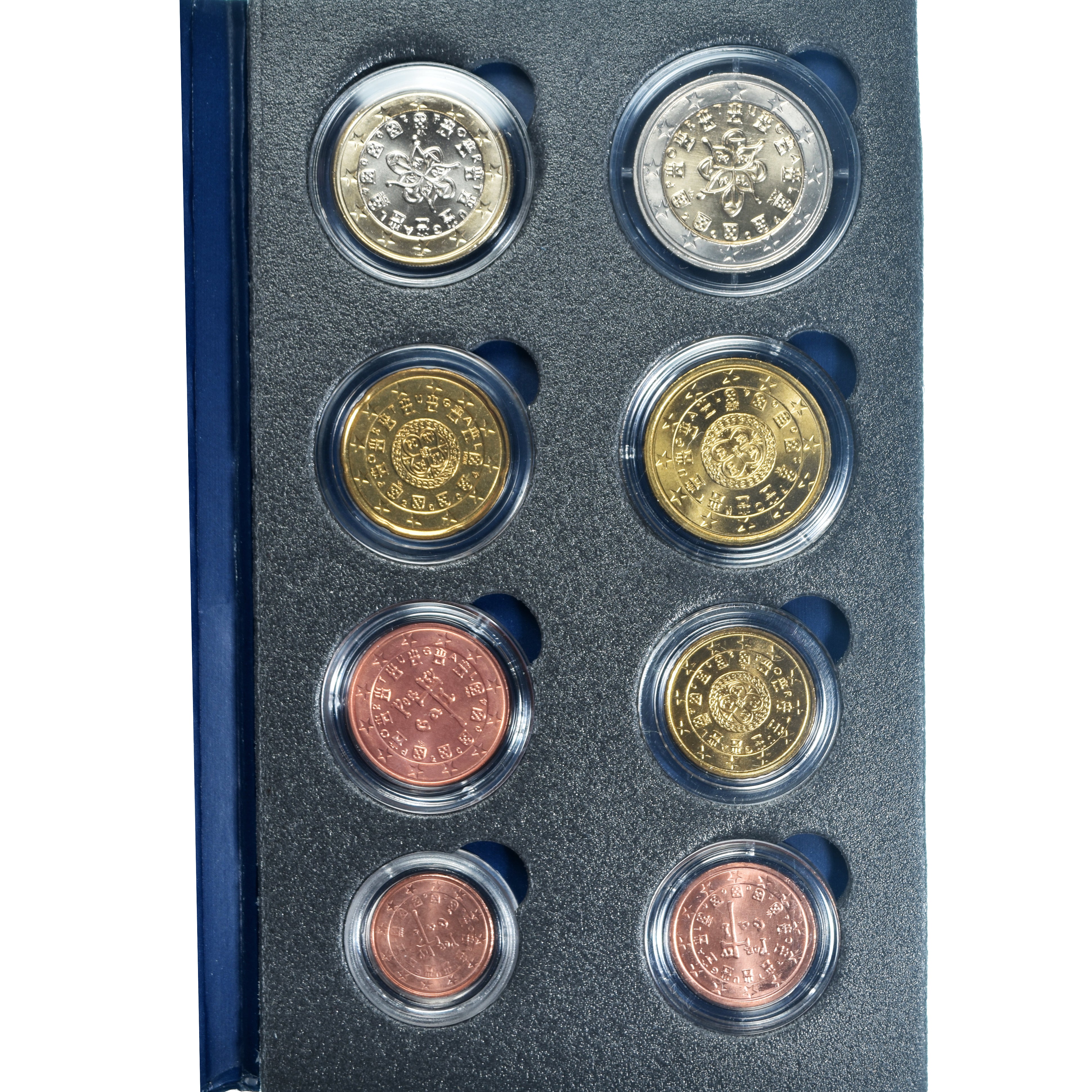 Portugal, Euro-Set, 2004, Set 8 monnaies Euro.FDC, MS(65-70)