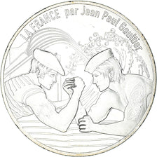 France, 10 Euro, Jean Paul Gaultier, 2017, FDC.7, MS(65-70), Silver