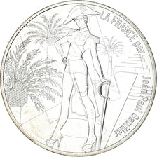 France, 10 Euro, Jean Paul Gaultier, 2017, FDC.5, MS(65-70), Silver
