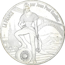 France, 10 Euro, Jean Paul Gaultier, 2017, FDC.3, MS(65-70), Silver
