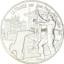 France, 10 Euro, Jean Paul Gaultier, 2017, FDC.4, MS(65-70), Silver