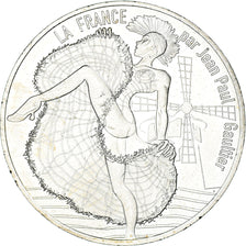 France, 10 Euro, Jean Paul Gaultier, 2017, FDC.1, MS(65-70), Silver