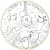 France, 10 Euro, 2018, Mickey aux pieds de la Dame de fer, FDC, Argent
