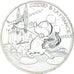 France, 10 Euro, Mickey sur le pont d'Avignon, 2018, Paris, FDC, Argent