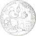 France, 10 Euro, 2018, Mickey Dans la place .FDC, MS(65-70), Silver