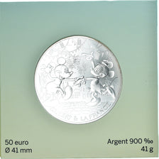 France, 50 Euro, Mickey & la France, 2018, Paris, FDC, FDC, Argent
