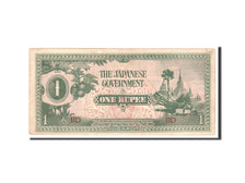 Burma, 1 Rupee, 1942, KM:14b, Undated, EF(40-45)