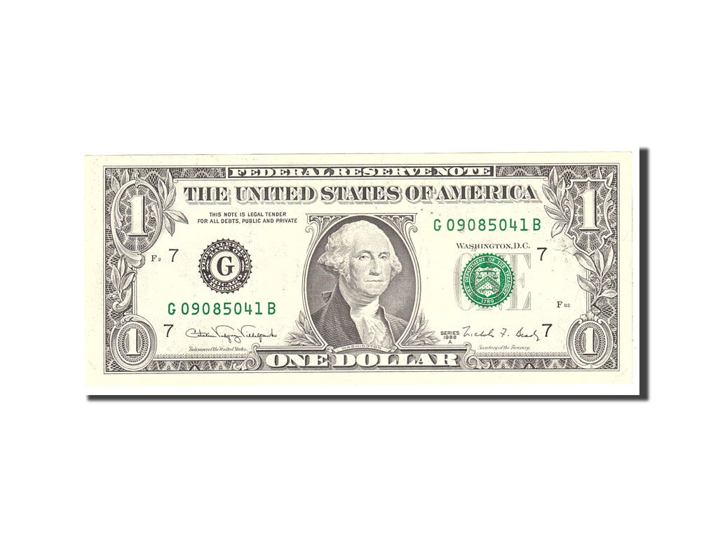United States, One Dollar, 1988, KM:3850, Undated, EF(40-45)