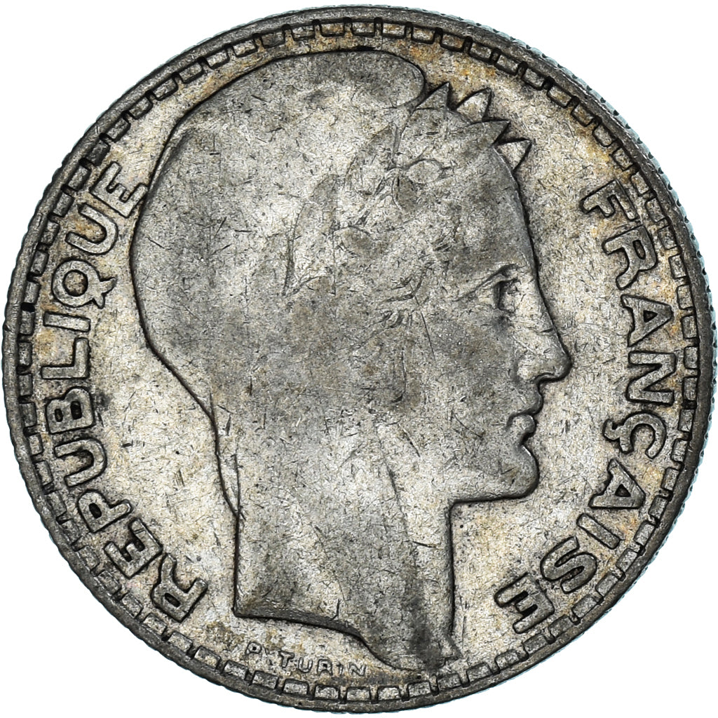 Coin, France, Turin, 10 Francs, 1930, Paris, VF(30-35), Silver, KM:878