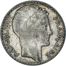 Moneda, Francia, Turin, 10 Francs, 1930, Paris, BC+, Plata, KM:878