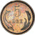 Munten, Denemarken, Christian IX, 5 Öre, 1890, Copenhagen, FR+, Bronzen