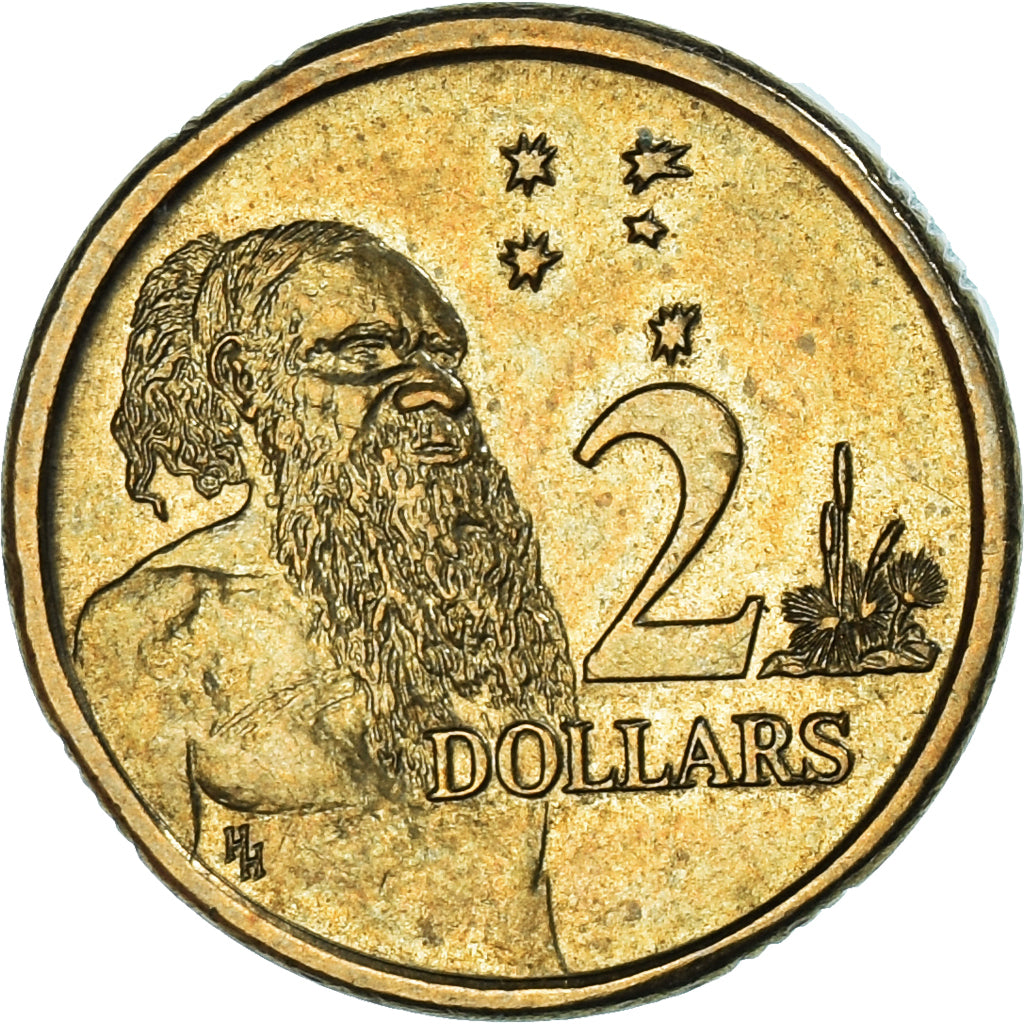 Coin, Australia, Elizabeth II, 2 Dollars, 1989, EF(40-45), Aluminum-Bronze