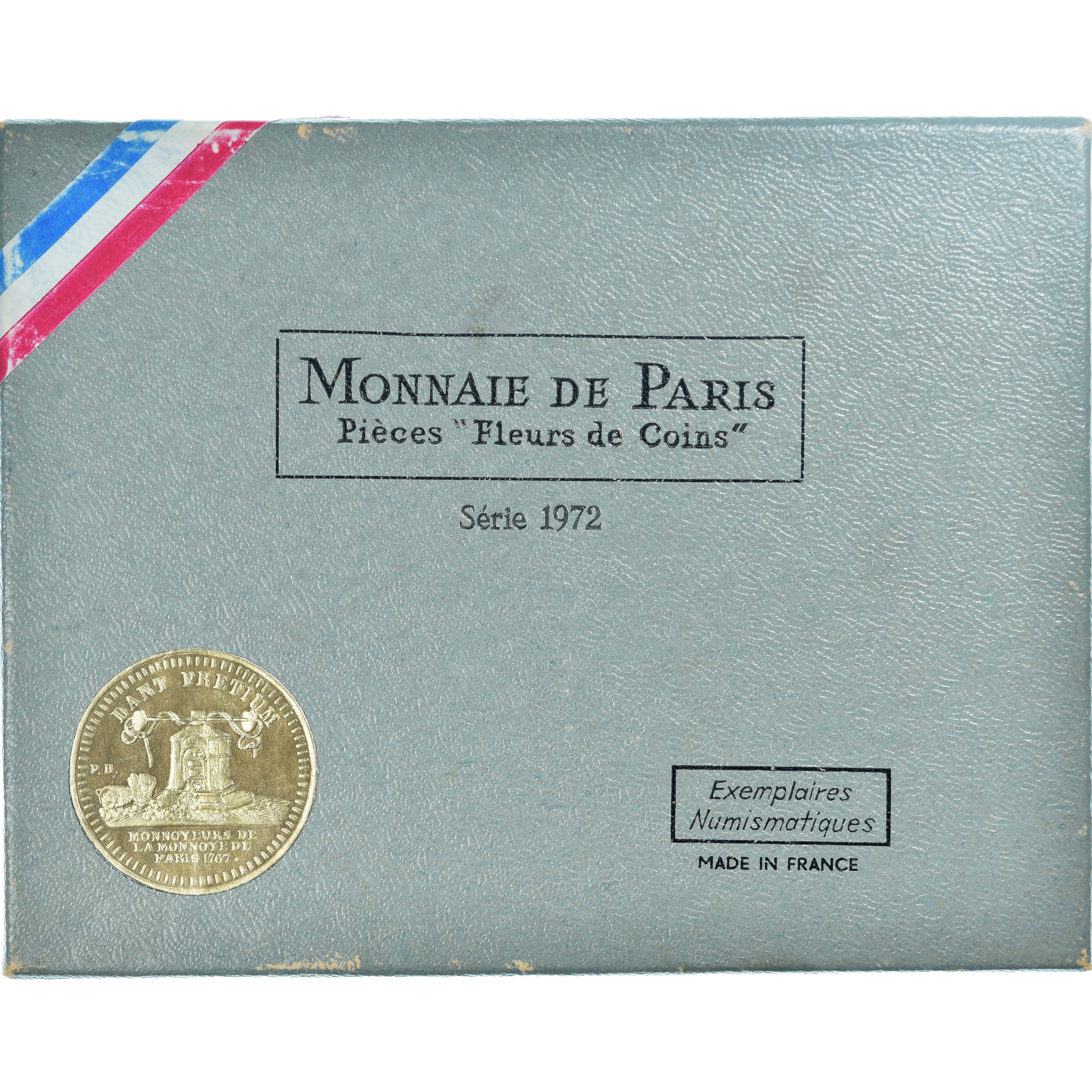 Monnaie, France, Coffret, 1972, Paris, FDC, FDC, Gadoury:page 287