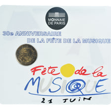 Frankrijk, 2 Euro, Fête Musique, 2011, Paris, BU, FDC, Bi-Metallic
