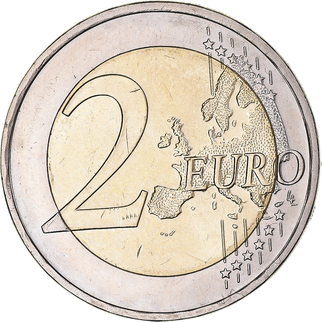 GERMANY - FEDERAL REPUBLIC, 2 Euro, Saarland, 2009, Stuttgart, MS(63)