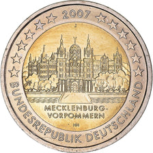 République fédérale allemande, 2 Euro, 2007, Hambourg, SPL, Bimétallique