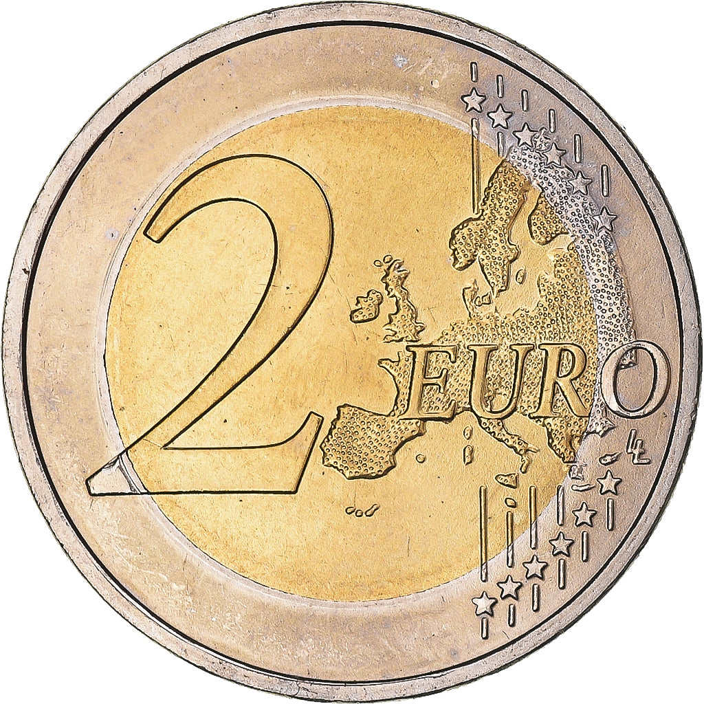 République fédérale allemande, 2 Euro, 2007, Hambourg, SPL, Bimétallique